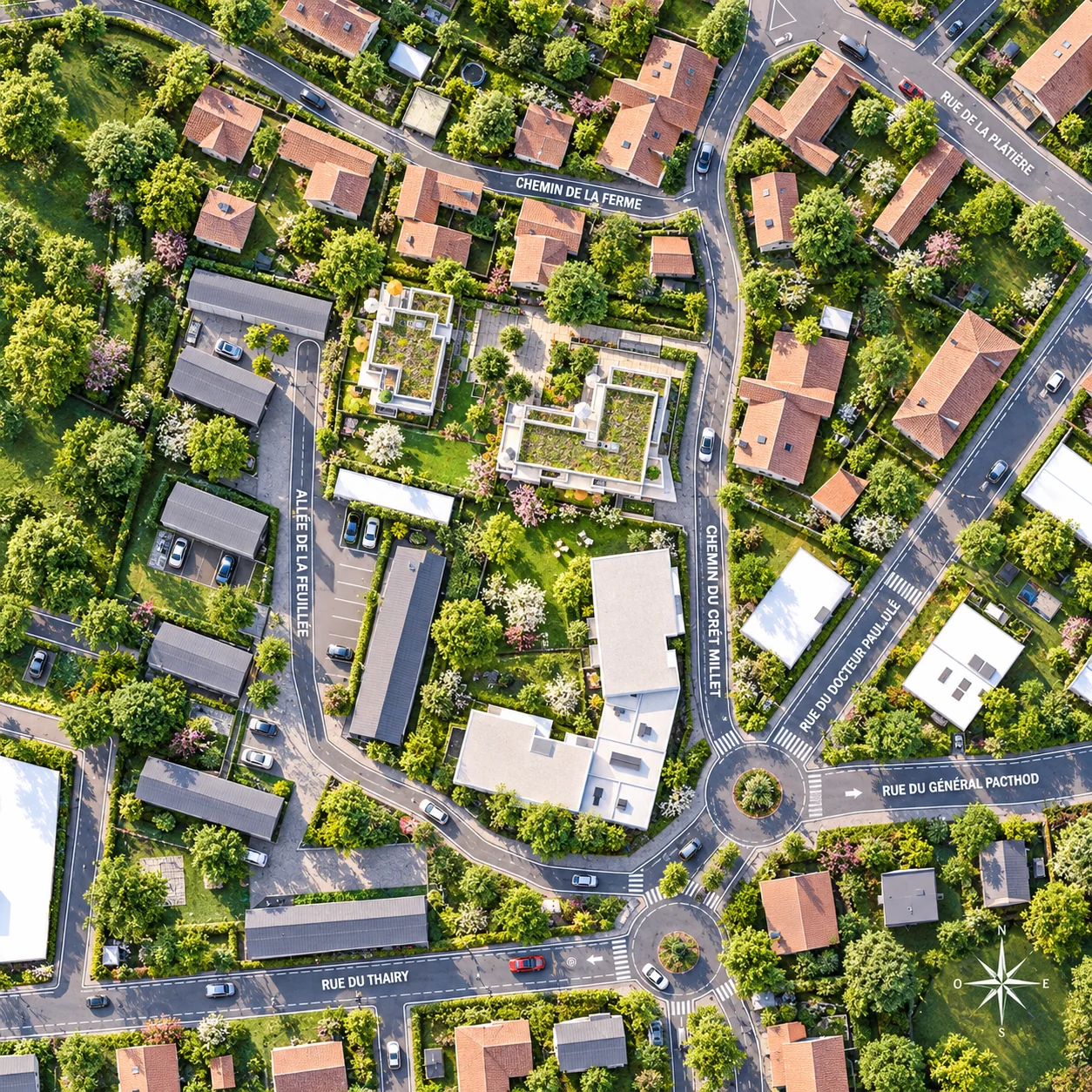 Résidence dans son quartier — visualisation architecturale Concept Ark
